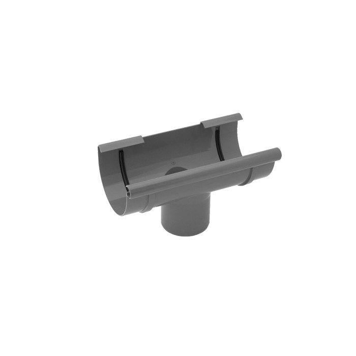 Воронка для слива, пвх, d-125 мм, графит, BRYZA