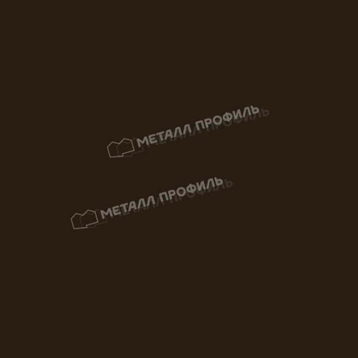 Планка ендовы верхняя 76х76х2000 NormanMP (ПЭ-01-RR32-0.5) - фото №1